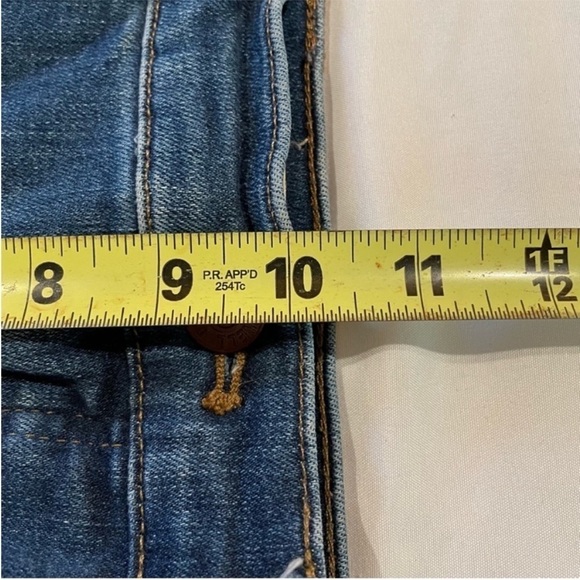 Madewell 10” High Rise Skinny Jeans in Bradshaw Wash 25 - Picture 14 of 15